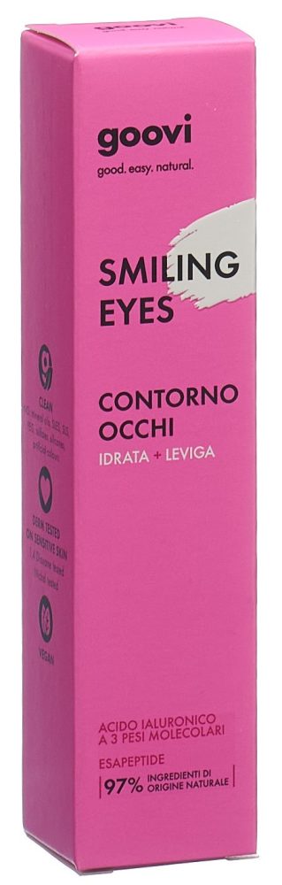 Goovi - Smilig Eyes Augencreme, 15 ml