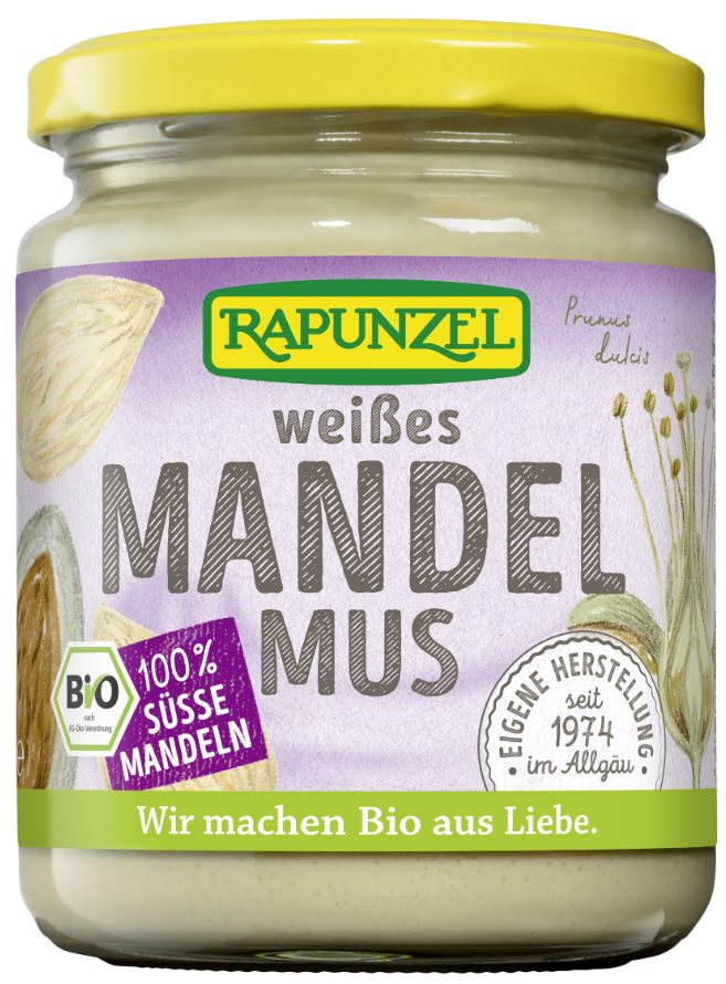 RAPUNZEL weisses Mandelmus (250g)