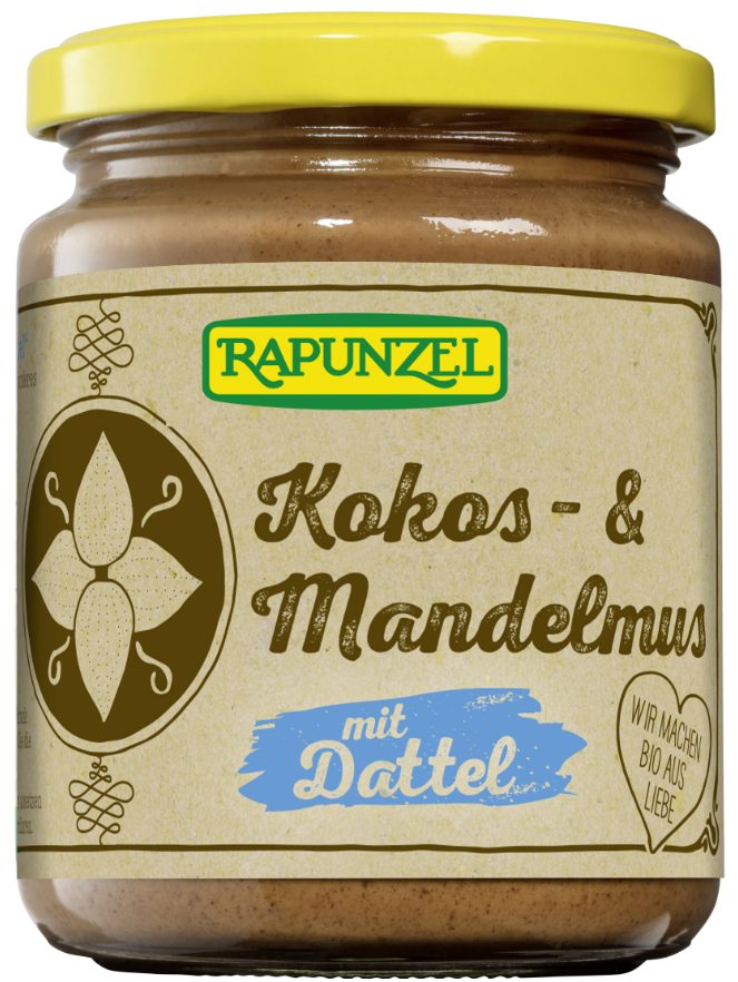 RAPUNZEL Kokos- & Mandelmus mit Dattel (250g)