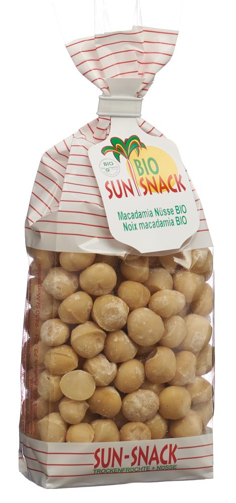 SUN SNACK Macadamia Nüsse Bio (225g)