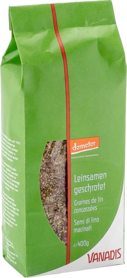 VANADIS Leinsamen geschrotet (400g)