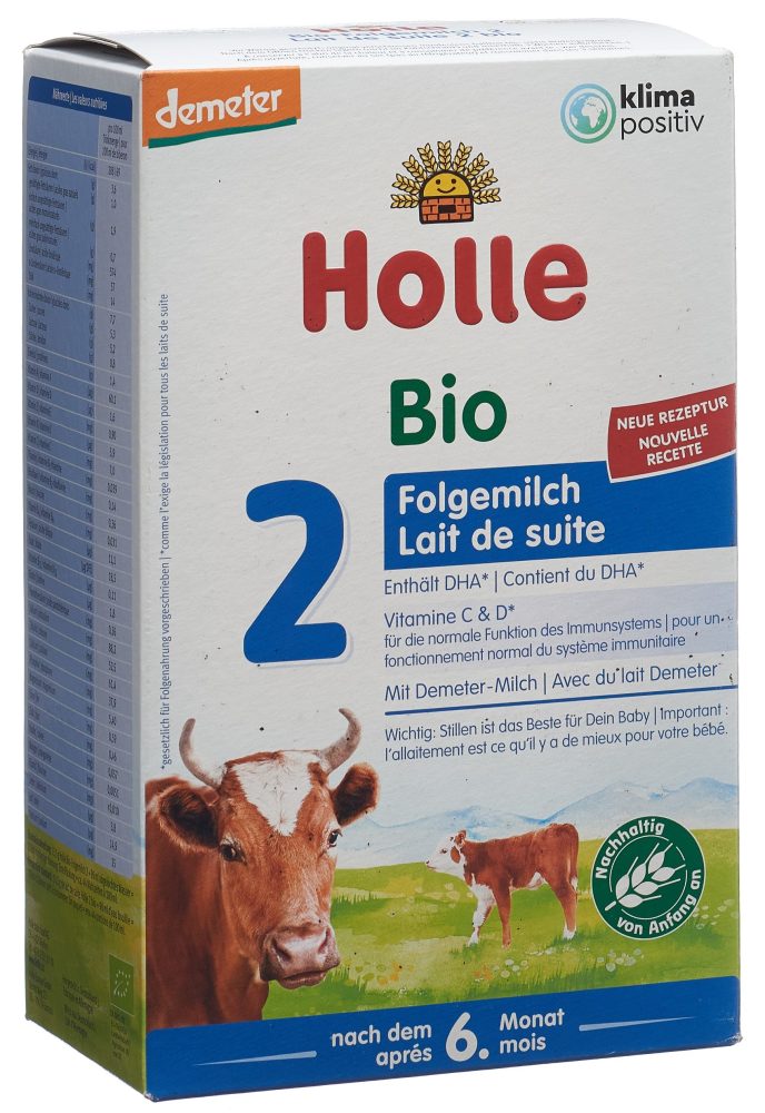 Holle Bio-Folgemilch 2 Pulver (600g)