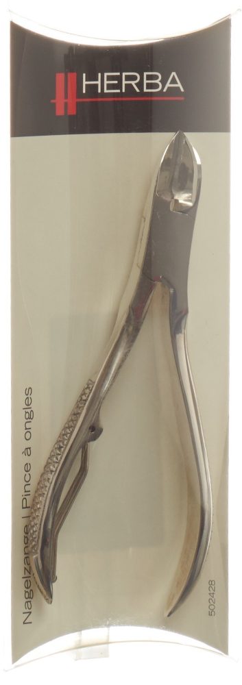Herba Nagelzange, vernickelt, 12 cm