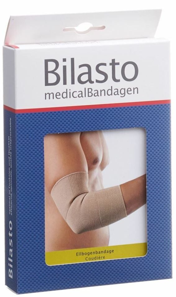 Bilasto Ellbogenbandage beige M (1 Stk)
