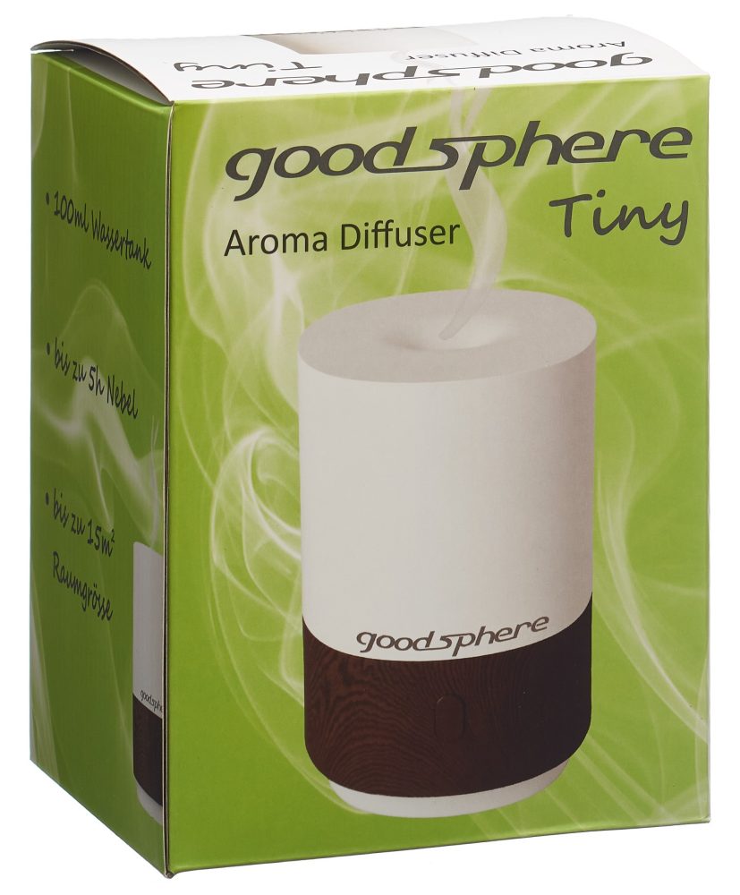 Goodsphere Tiny Aroma-Diffusor – Aroma Diffuser/Lufterfrischer – weiss