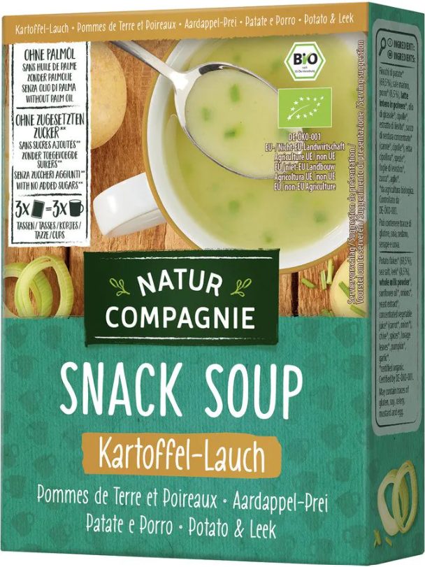 NATUR COMPAGNIE Snack Soup Kartoffel-Lauch (60g)