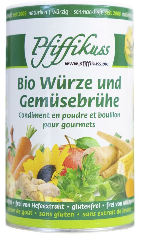 Pfiffikuss Bio Würze und Gemüsebrühe (250g)