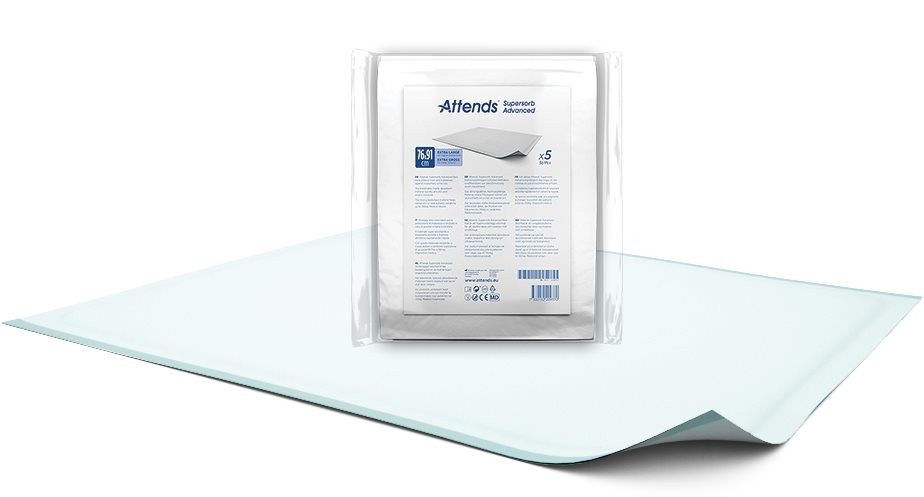 Attends Supersorb Advanced Unterlage 76x91cm (5 Stk)