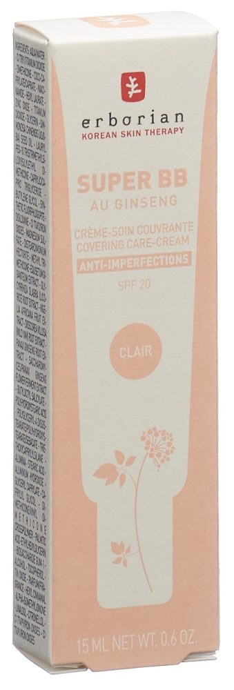 erborian - Super BB, Super BB clair, 15 ml