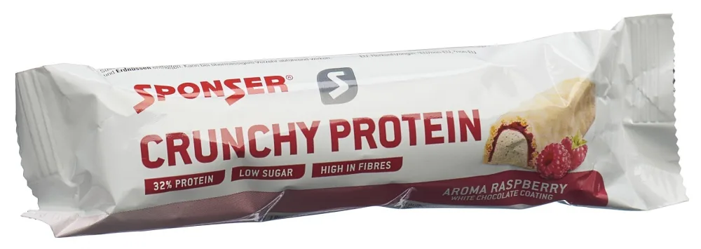 SPONSER Crunchy Protein Bar Raspberry (50g)