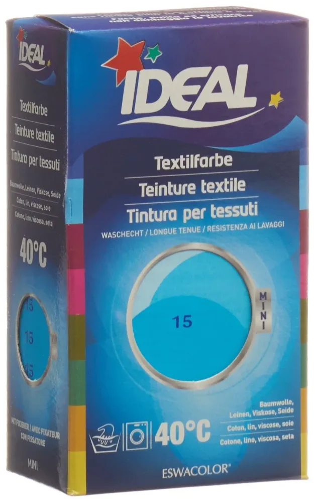 IDEAL MINI Baumwolle Color No15 türkis (1 Stk)