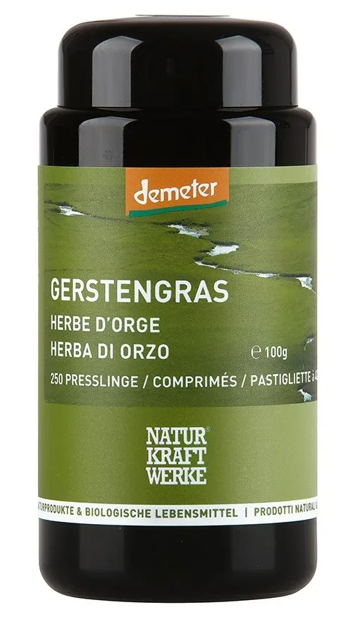 NATURKRAFTWERKE Gerstengras Press Demeter (250 Stk)