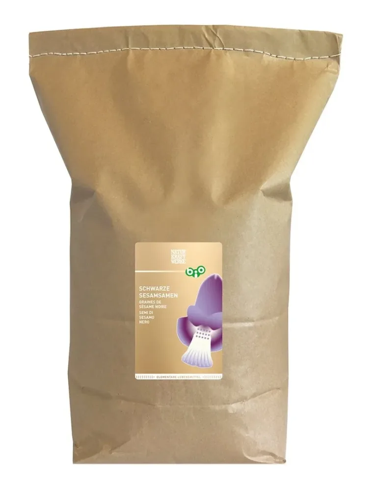 NATURKRAFTWERKE Schwarze Sesamsamen Bio (250g)
