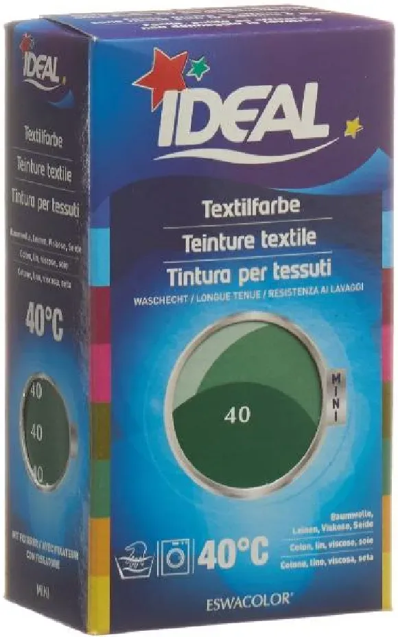 IDEAL MINI Baumwolle Color No40 mittel grün (1 Stk)