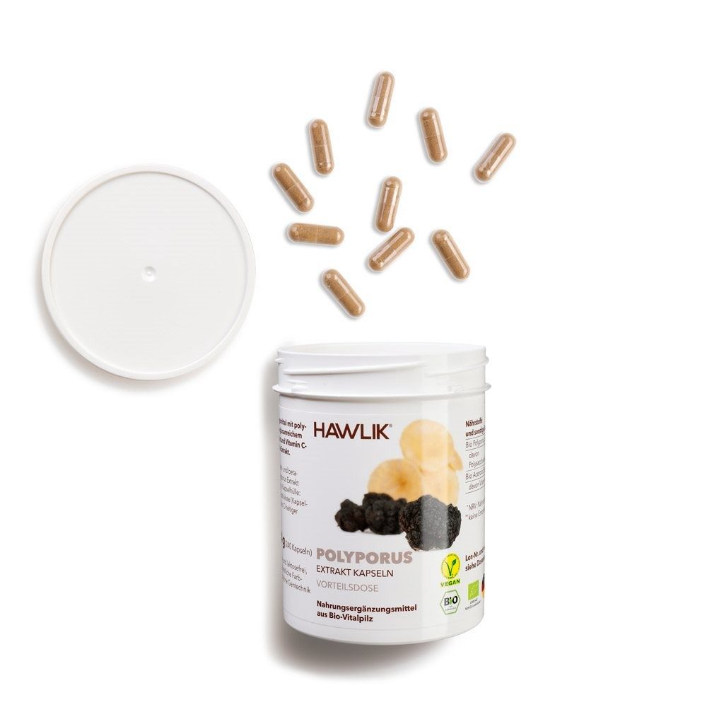 HAWLIK Polyporus Extrakt Kapseln (240 Stk)
