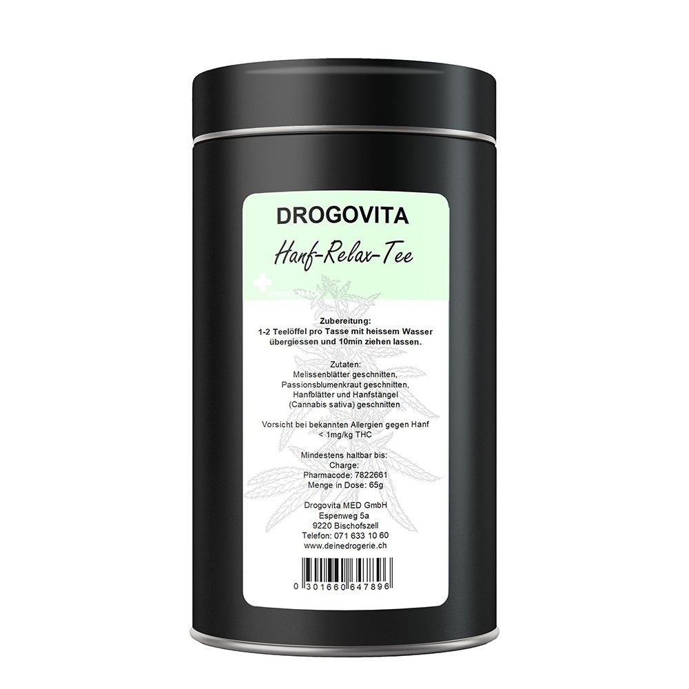 Drogovita Hanf-Relax Tee Dose (65g)