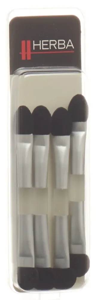 Herba Applikatoren, transparent,7 cm, 4 Stk.