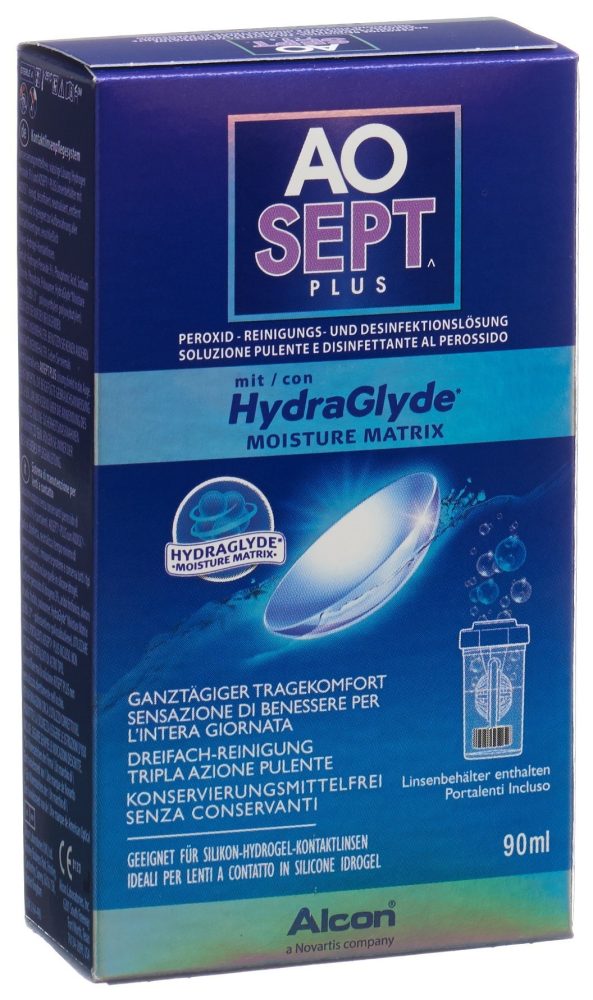 Aosept Plus mit HydraGlyde 90ml