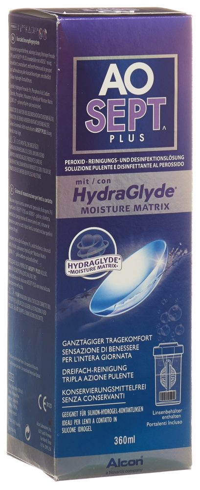 Aosept Plus mit HydraGlyde 360ml