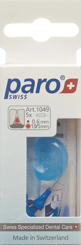 paro ISOLA F 1.9/5mm x-fein blau konisch (5 Stk)