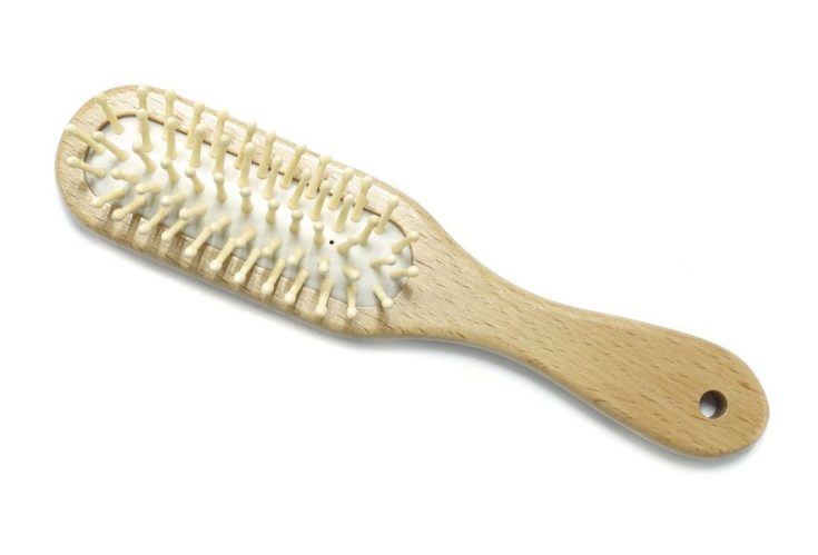 HERBA Haarbürste Holzstift lang Buchenholz (1 Stk)