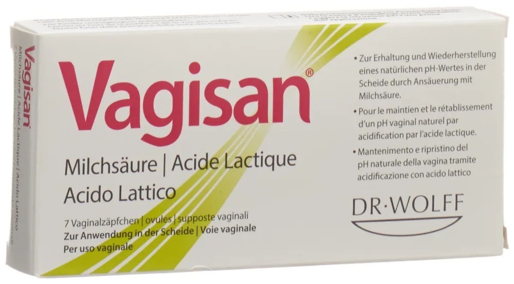Vagisan Milchsäurezäpfchen (7 Stk)