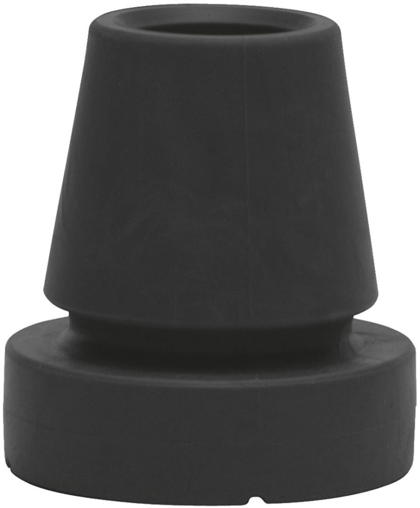 OSSENBERG Krückenkapsel Pivoflex, 19mm, schwarz (1 Paar)