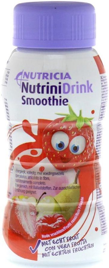 NUTRICIA NutriniDrink Smoothie Rote Früchte (200ml)