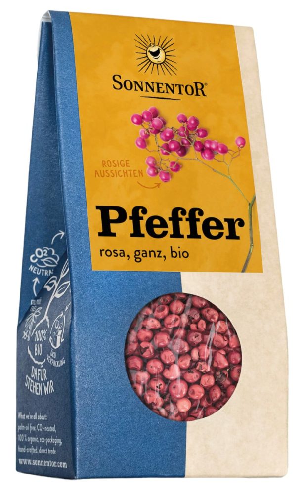 SONNENTOR Pfeffer rosa ganz BIO Beutel (20g)