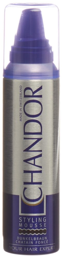 CHANDOR COLOUR Styling Mousse Dunkelbraun 150 ml