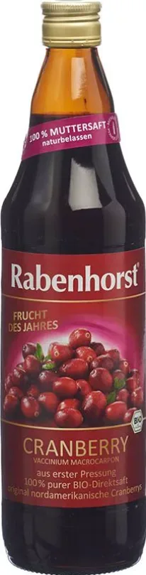 Rabenhorst Cranberry Muttersaft Bio (750ml)