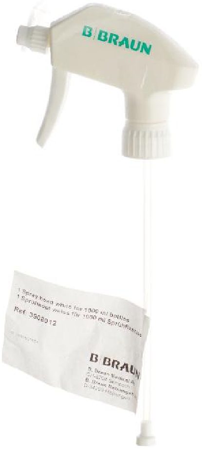 B. BRAUN Sprühpistole weiss zu Sprühflasche (1000ml)