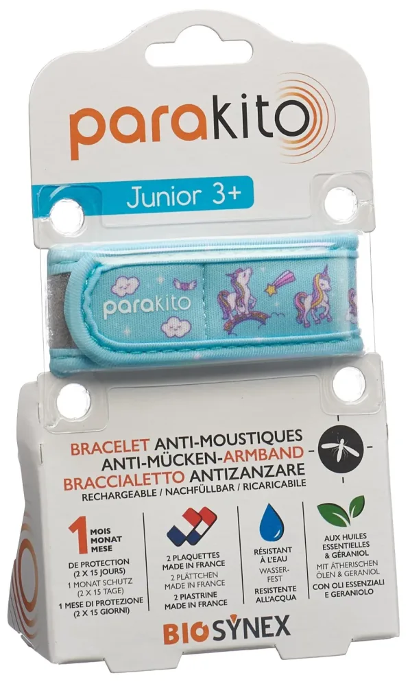parakito Mückenarmband Junior Einhörner (1 Stk)