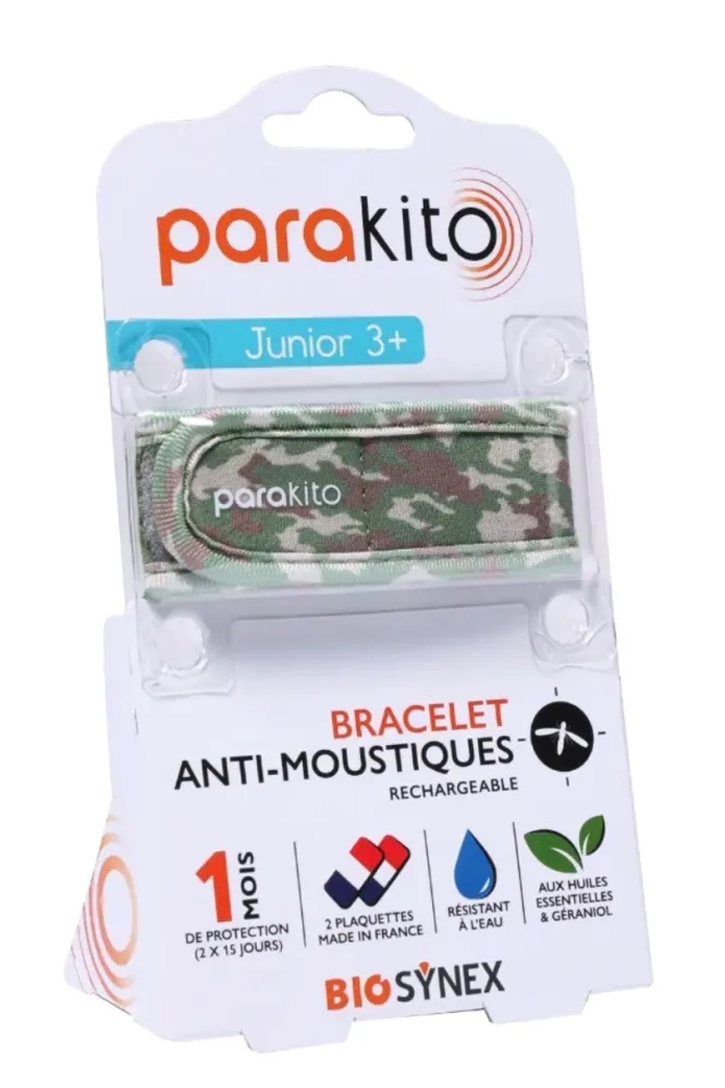 parakito Mückenarmband Junior Camouflage (1 Stk)