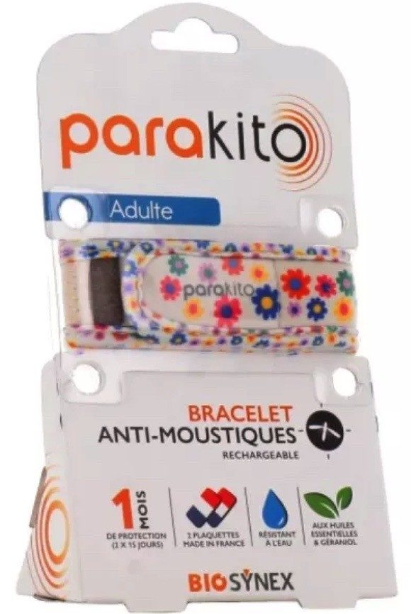 parakito Mückenarmband Erwachsene Fun Blumen (1 Stk)