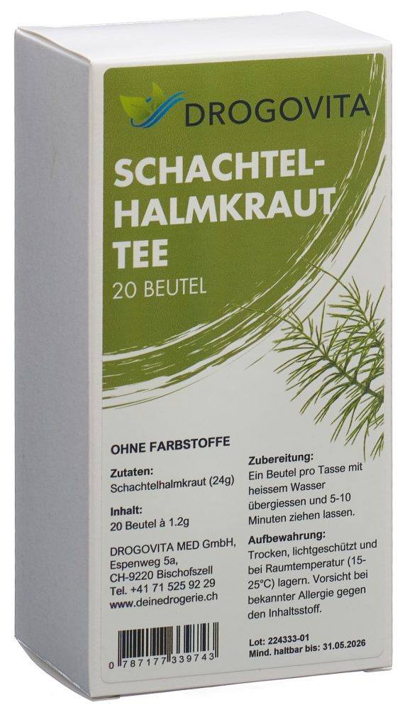 Drogovita Schachtelhalm Tee (20 Beutel)
