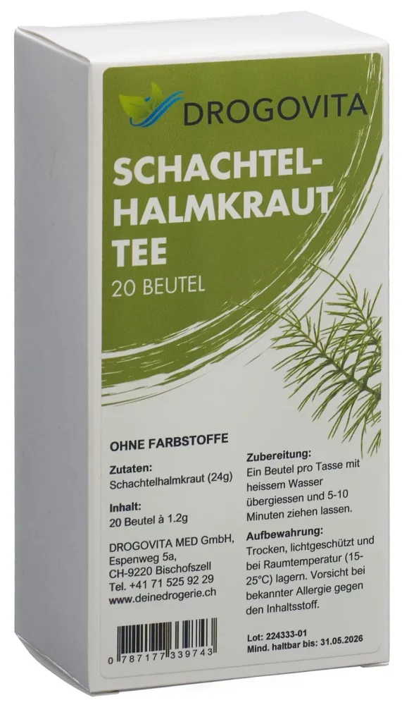 Drogovita Schachtelhalm Tee (20 Beutel)