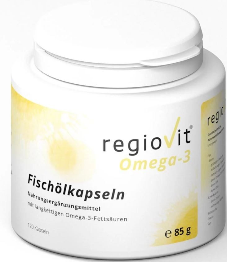 regiovit Omega-3 Fischölkapseln (120 Stk)