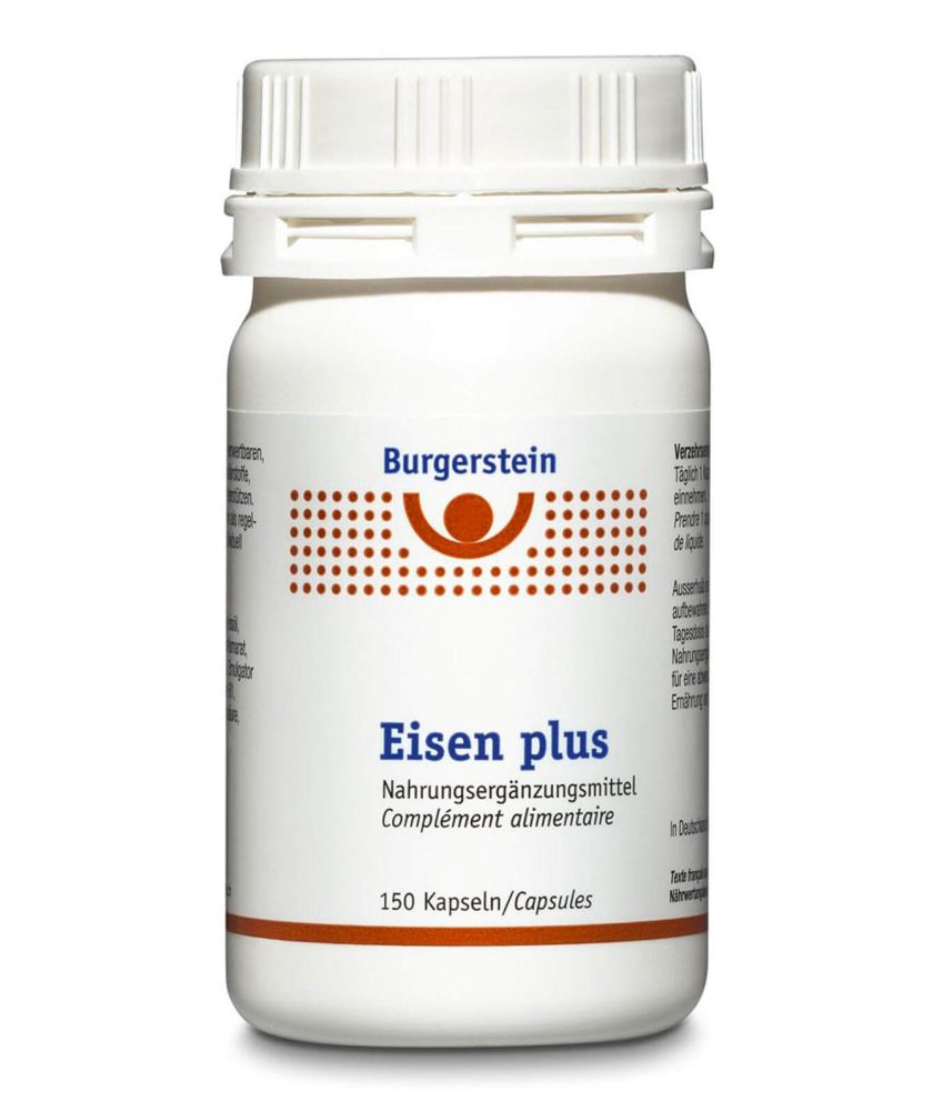 BURGERSTEIN Eisen plus Kaps Ds 150 Stk