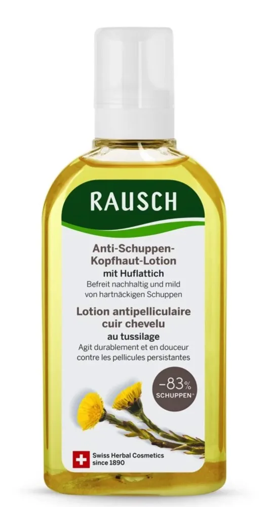 Rausch Anti-Schuppen-Kopfhaut-Lotion mit Huflattich 200 ml