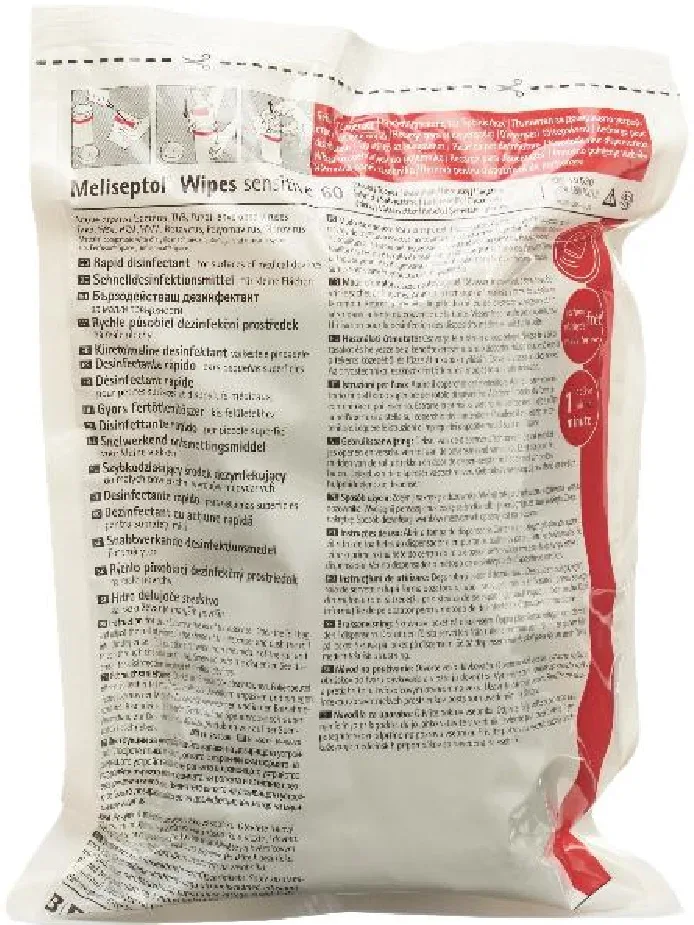 BRAUN MELISEPTOL Wipes sensitive Nachfüllpack (1 Stk)