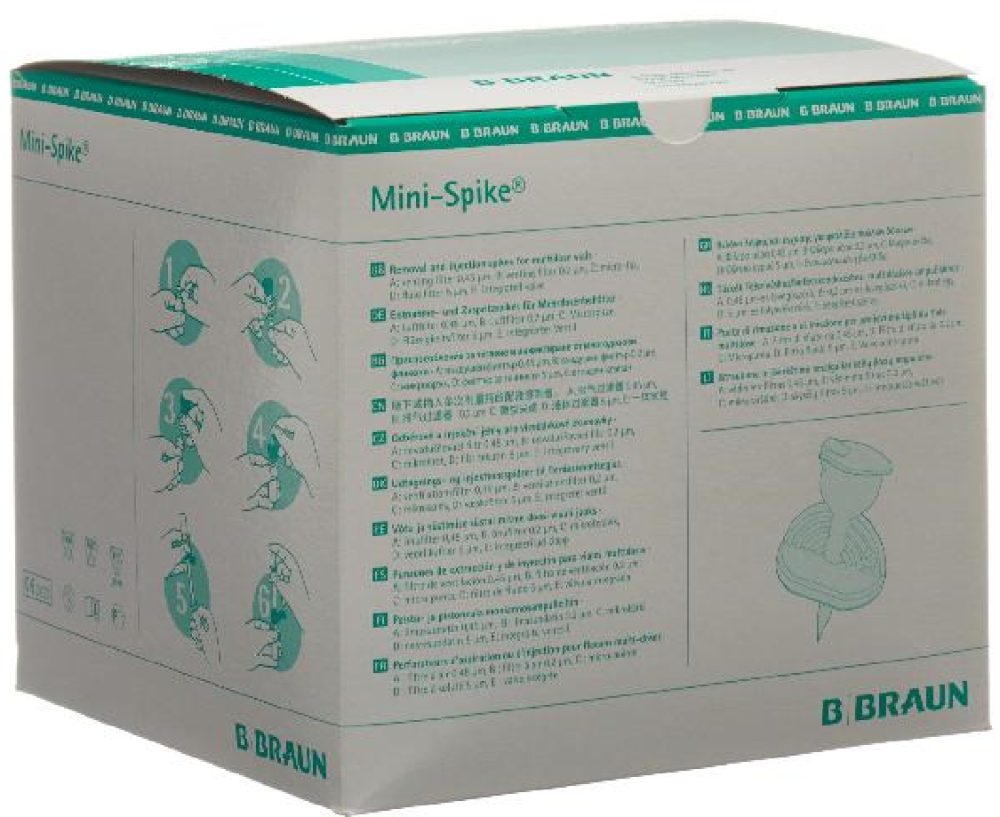 BRAUN MINI SPIKE Micro Spitze grün (50 Stk)