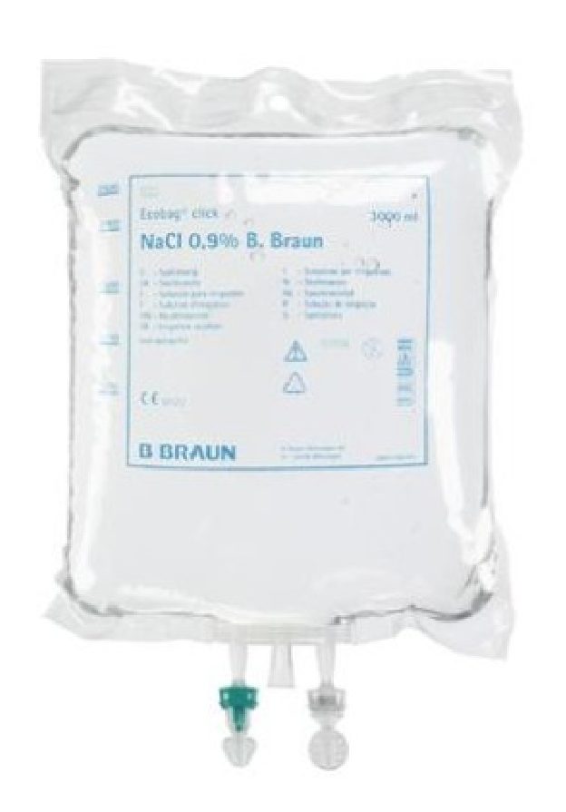 B. BRAUN NACL Spüllösung 0.9% 3000ml Ecobag (4 Stk)