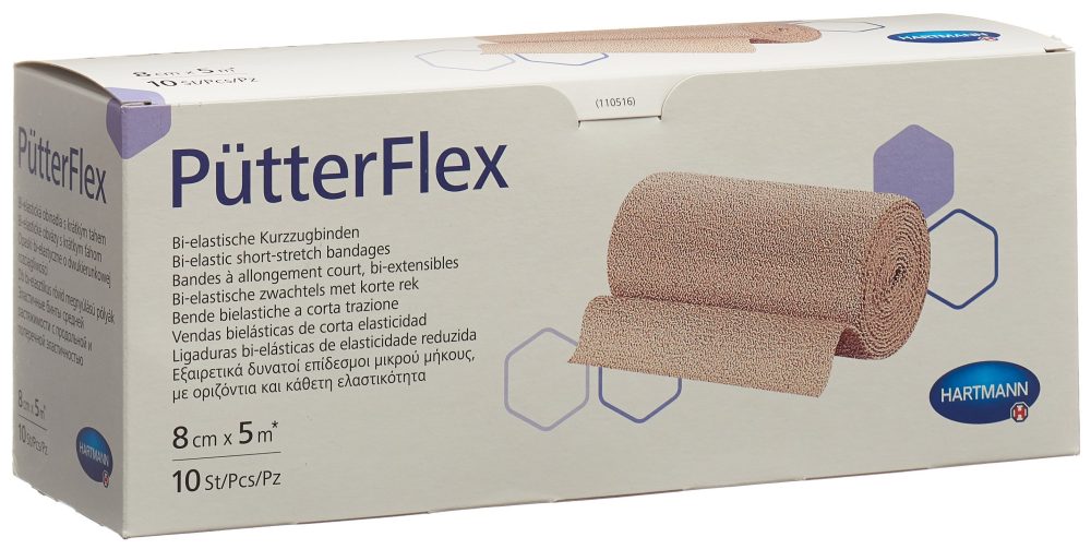 PütterFlex Binde 8cmx5m (10 Stk)