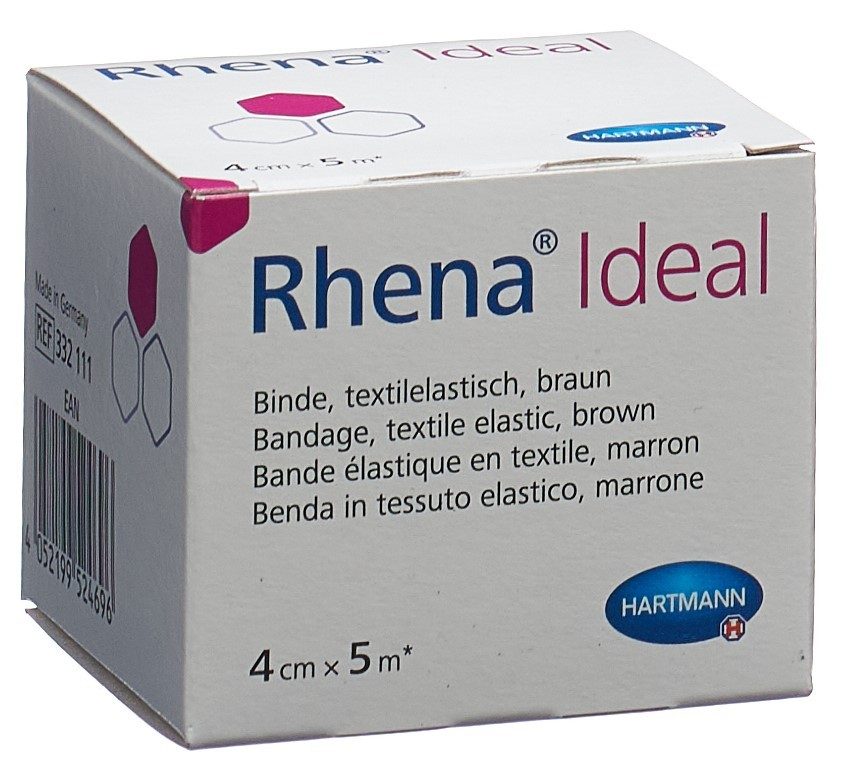 Rhena Ideal Elastische Binde 4cmx5m hautfarben (1 Stk)