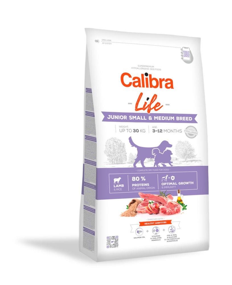 Calibra Life Can Junior Small & Medium Lamm (2.5kg)