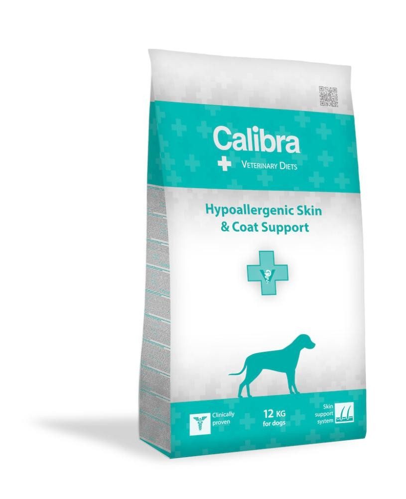 Calibra Veterinary Diets Can Hypoallergenic Skin & Coat Support für Hunde (12kg)