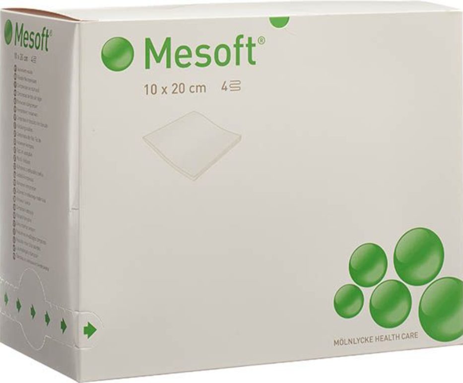 Mesoft Kompressen 10x20cm (24x5 Stk)