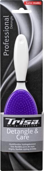 Trisa Detangle Wet&Dry Haarbürste klein, mit Griff