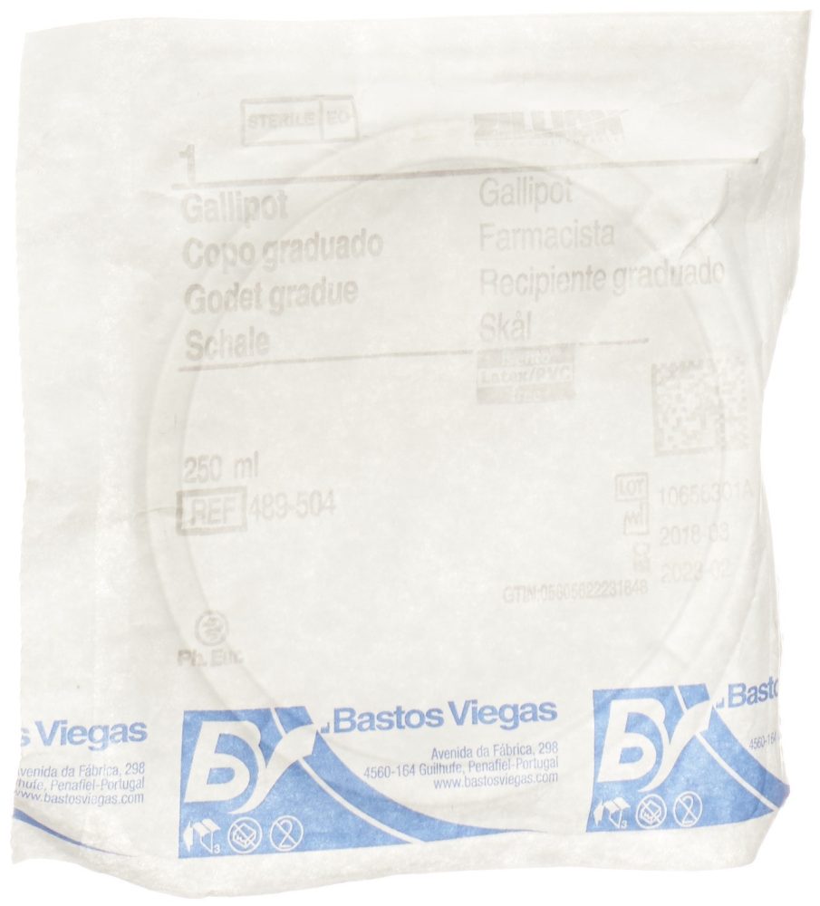 BASTOS Einweg Schale, 250ml, Plastik, steril (1 Stk)